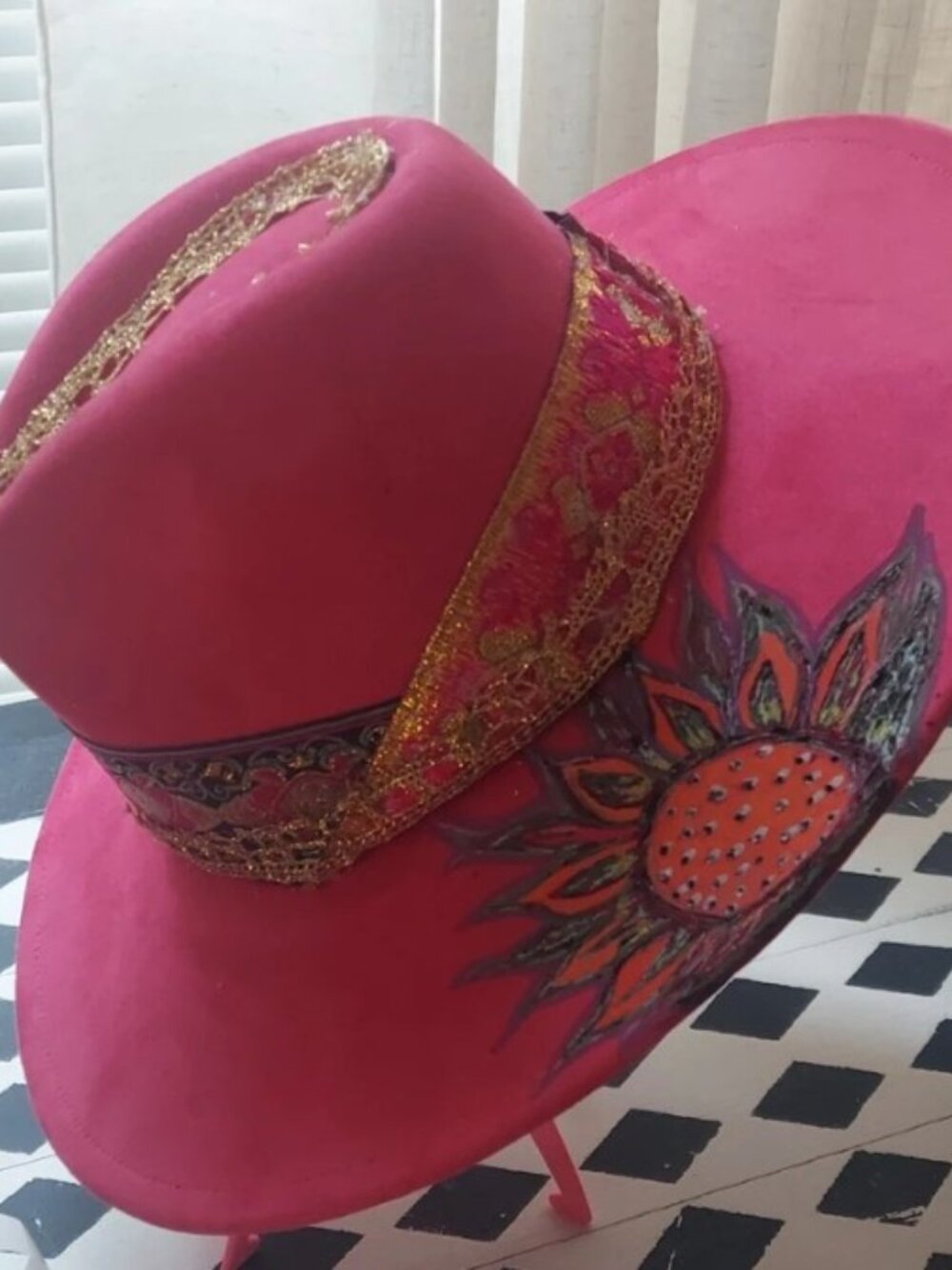 HANDCRAFTED Custom Boho Hat